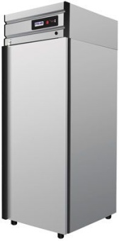 Шкаф холодильный Polair CM105-G (ШХ-0,5 нерж.) в ШефСтор (chefstore.ru)